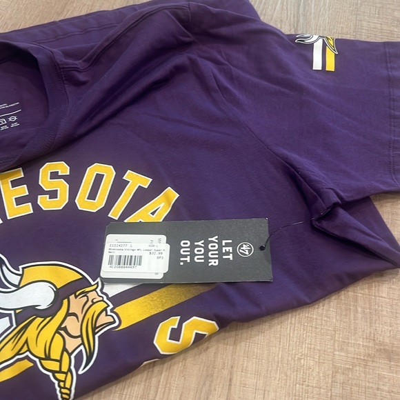 New with tags | Men’s | Large Minnesota Vikings T-Shirt - Picture 4 of 4